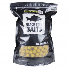 Бойлы тонущие Black Fish Baits HI-ATTRACT Boilies PINEAPPLE (ананас) 14/20мм 2кг