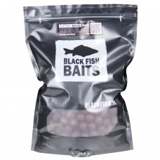 Бойлы тонущие Black Fish Baits HI-ATTRACT Boilies SQUID BLACK (сквид октопус) 20мм 2кг
