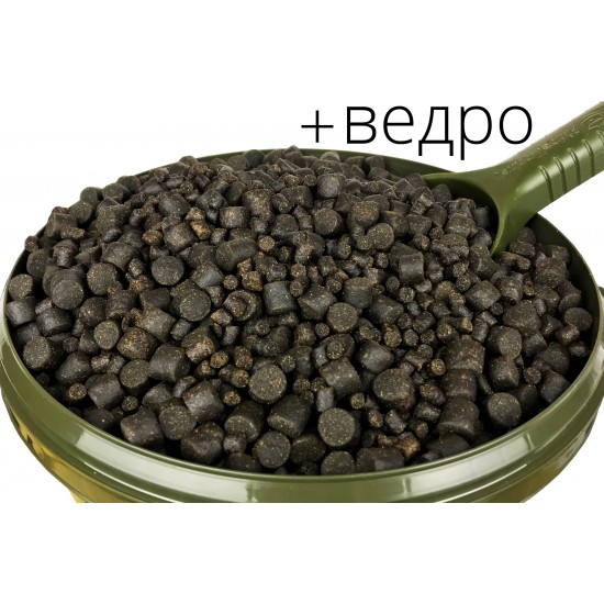 Пеллетс карповый Spod Mix XL 5-10мм 7,5кг + ведро Black Fish