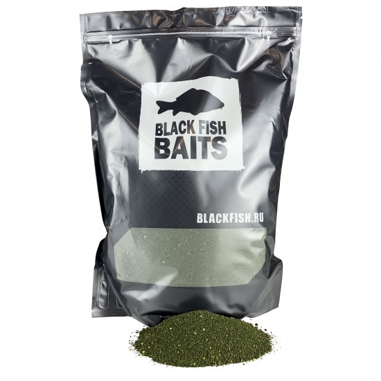 Прикормка методная Black Fish Baits Groundbait Method SPICY LIVER (специи/печень) 2кг