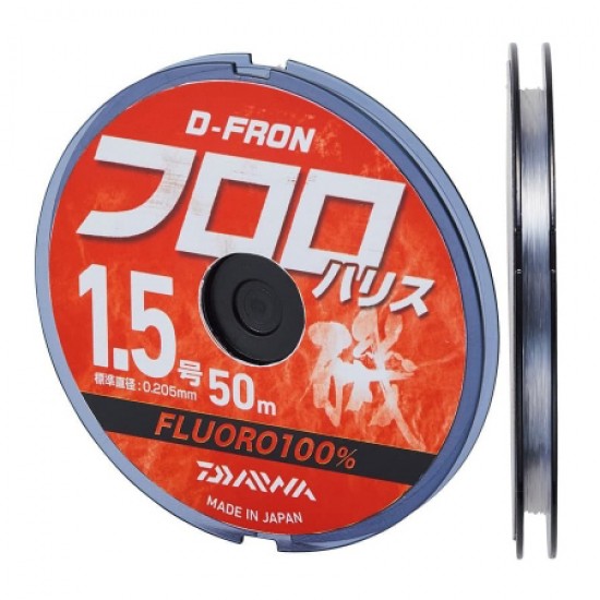 Флюорокарбон Daiwa D-Fron Fluoro Harisu 50m