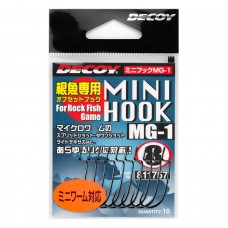 Крючок офсетный Decoy Mini Hook MG-1
