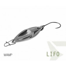 Блесна колеблющаяся Delphin LIFO Spoon 2.5g WAMP