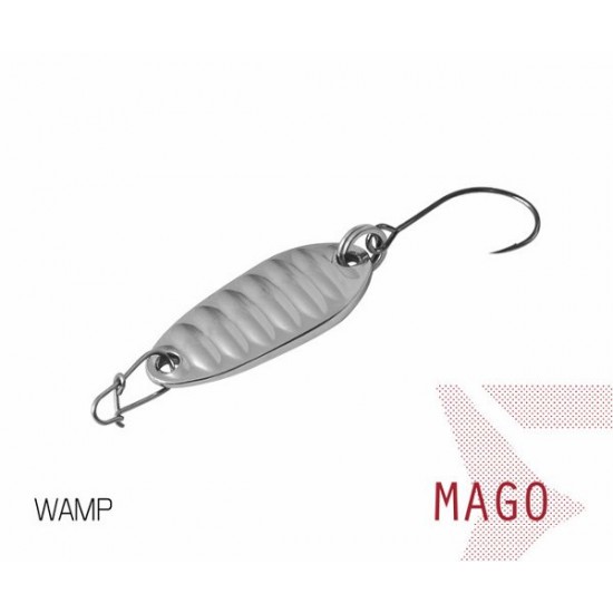 Блесна колеблющаяся Delphin MAGO Spoon 2.0g WAMP