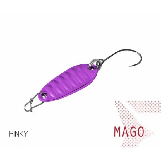 Блесна колеблющаяся Delphin MAGO Spoon 2.0g PINKY