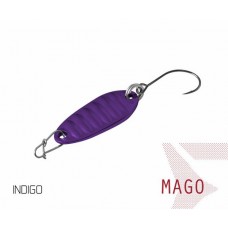 Блесна колеблющаяся Delphin MAGO Spoon 2.0g INDIGO