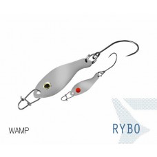 Блесна колеблющаяся Delphin RYBO Spoon 0.5g WAMP