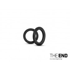 Кольцо металлическое Delphin THE END Round Ring 3.1мм 30шт