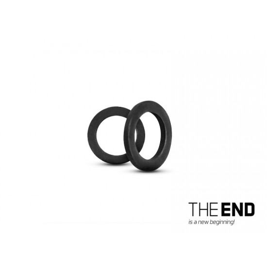 Кольцо металлическое Delphin THE END Round Ring 3.1мм 30шт