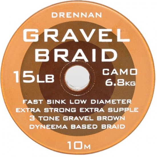Поводковый материал DRENNAN GRAVEL Braid Hooklink