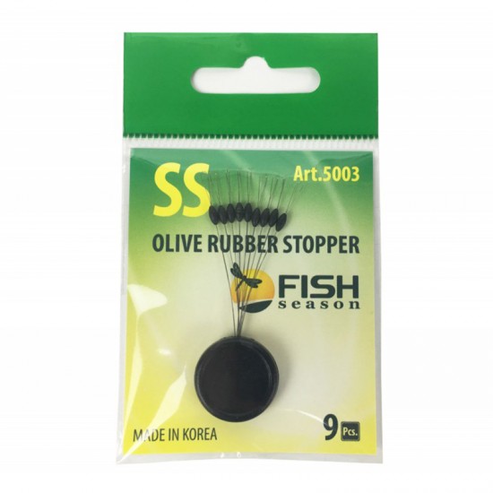 Стопор для бойлов Fish Season Olive Rubber Stopper (оливка)