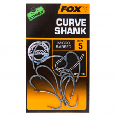 Крючки карповые FOX Curve Shank