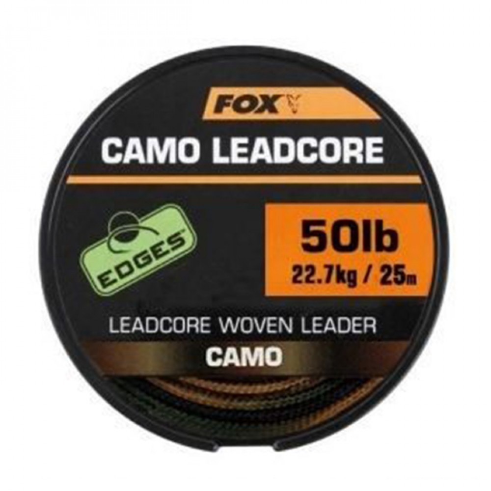 Fox edges. Fox камуфляжный ледкор Edges 50lb. Fox Camo Leadcore 50lb Edges - 7m. Лидкор Mirage 25 lb. Лидкор для рыбалки что это.