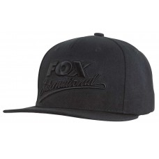 Бейсболка FOX International Black Snapback Cap