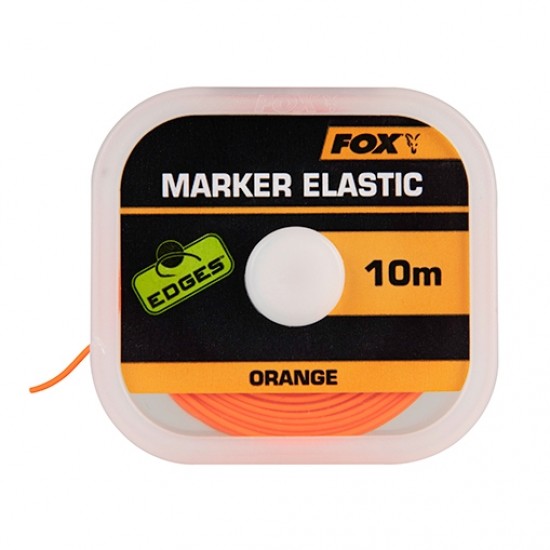 Маркерная нить FOX Edges Orange Marker Elastic 10m
