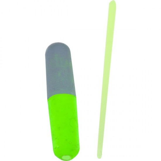 Цилиндр плавающий со стопором IRON TROUT Pilot Stick Green-Grey 8шт