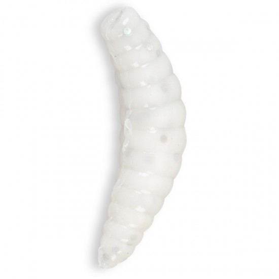 Силиконовые приманки ароматизированные IRON TROUT Super Soft Bee Maggots - Garlic / 2.5cm / WG