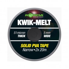 Лента растворимая Korda Kwik-Melt Solid PVA Tape 5mm 20m