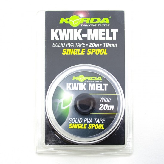 Лента растворимая Korda Kwik-Melt Solid PVA Tape 10mm 20m