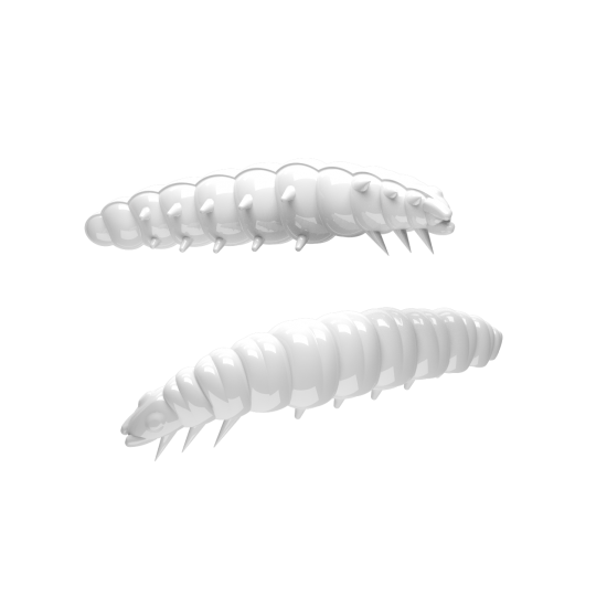 Мягкие приманки Libra Lures Larva 45mm #001 White
