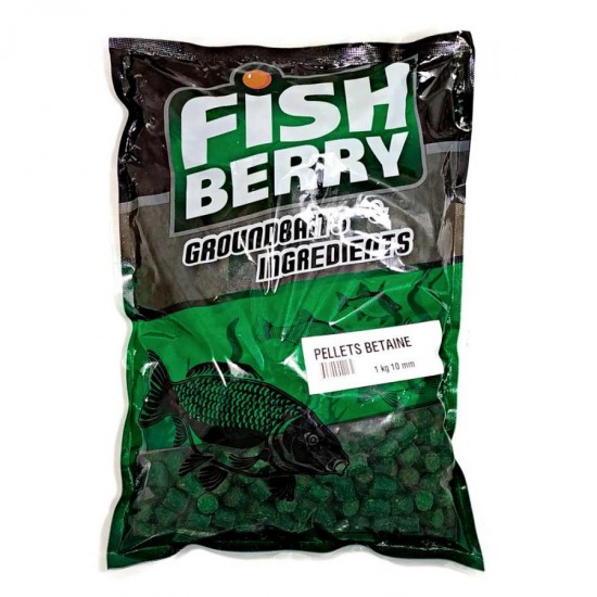 Пеллетс FISHBERRY Pellets Green Betaine (бетаин) 10мм 1кг