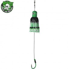 Блесна вертикальная MADCAT A-STATIC ADJUSTABLE CLONK TEASER Jig Hook GREEN