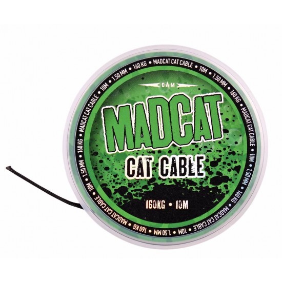 Поводковый материал MADCAT CAT CABLE 1.50mm 160kg 10m