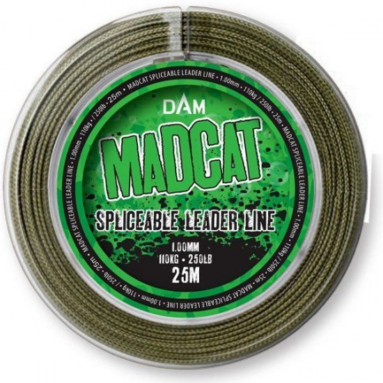 Снаг-лидер MADCAT SPLICEABLE LEADER LINE 25m 1.0mm 110kg