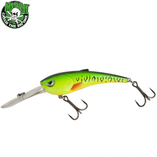 Воблер плавающий MADCAT CATDIVER Floating 11cm 32g - FIRETIGER UV