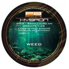 Леска гибрид моно PB PRODUCTS HYBRON 250m Weed