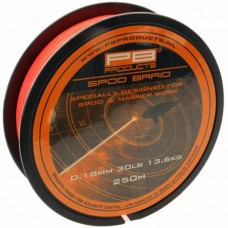 Леска плетеная PB Products SPOD & MARKER Braid 0.18mm 250m Fluo Orange