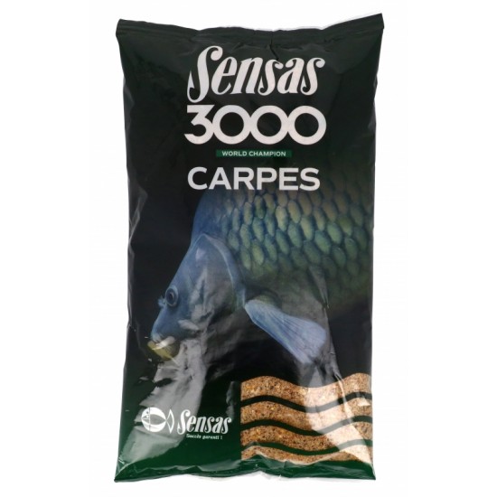 Прикормка Sensas 3000 CARP (карп) 1кг
