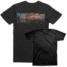 Футболка Simms DeYoung Salmon T-Shirt - Black