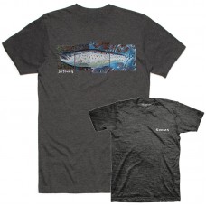 Футболка Simms DeYoung Seatrout T-Shirt - Navy Heather