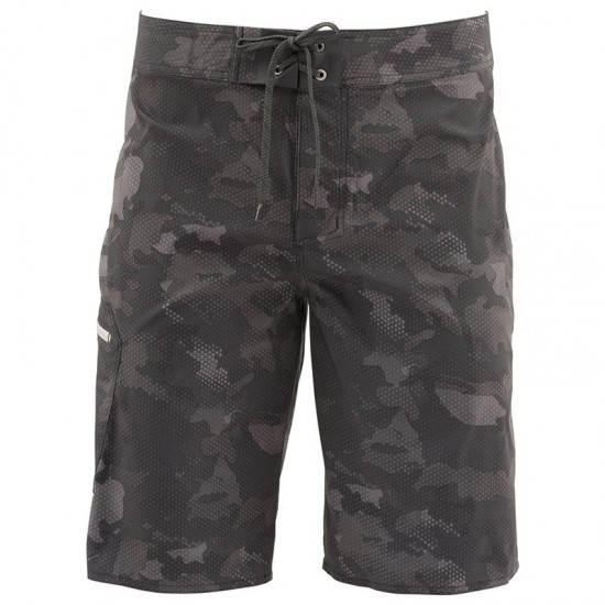 Шорты Simms Tumunu Board Short - Print (Hex Flo Camo Carbon)